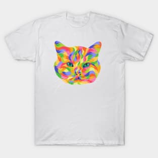 Cat Pop Art T-Shirt